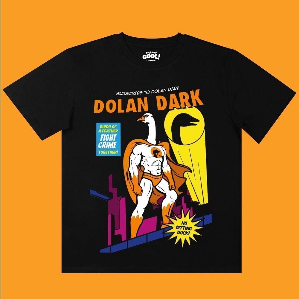 Cool Shirts Dolan Dark Black Large Nwt — image 2 of 7